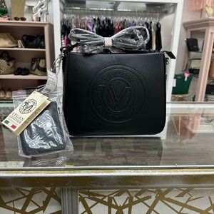 Valentino Orlandi Black Crossbody Bag